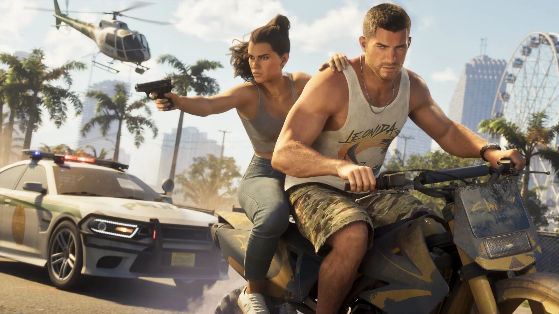 Official Grand Theft Auto VI artwork (Rockstar Games)