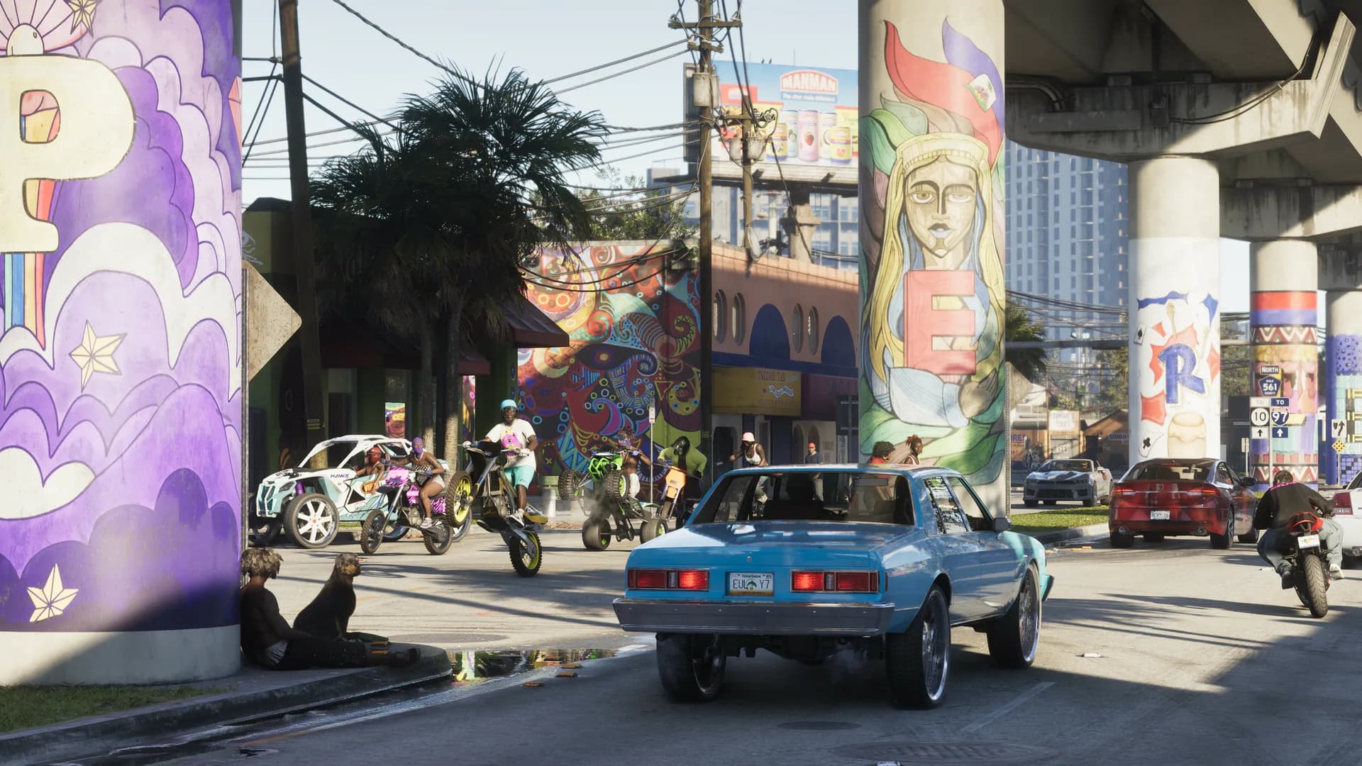 Official Grand Theft Auto VI artwork (Rockstar Games)