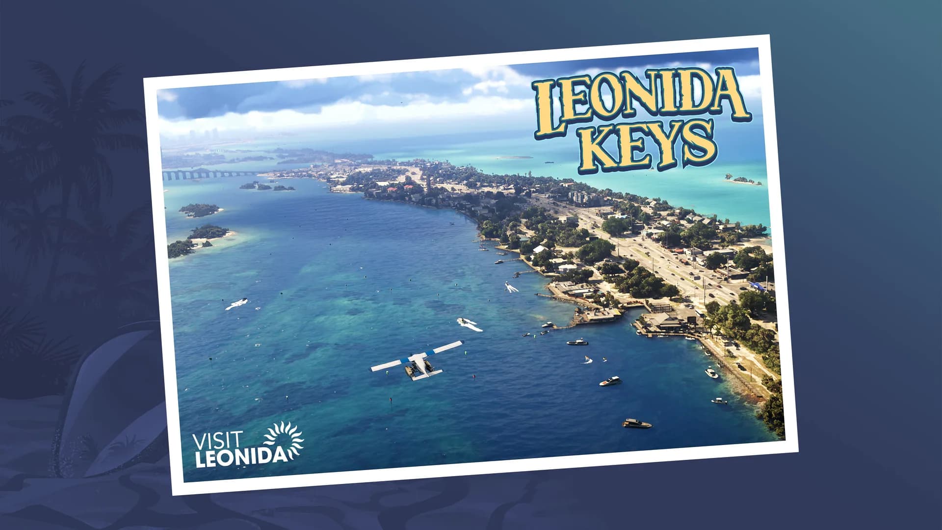 Official Rockstar Games image: Leonida Keys Postcard